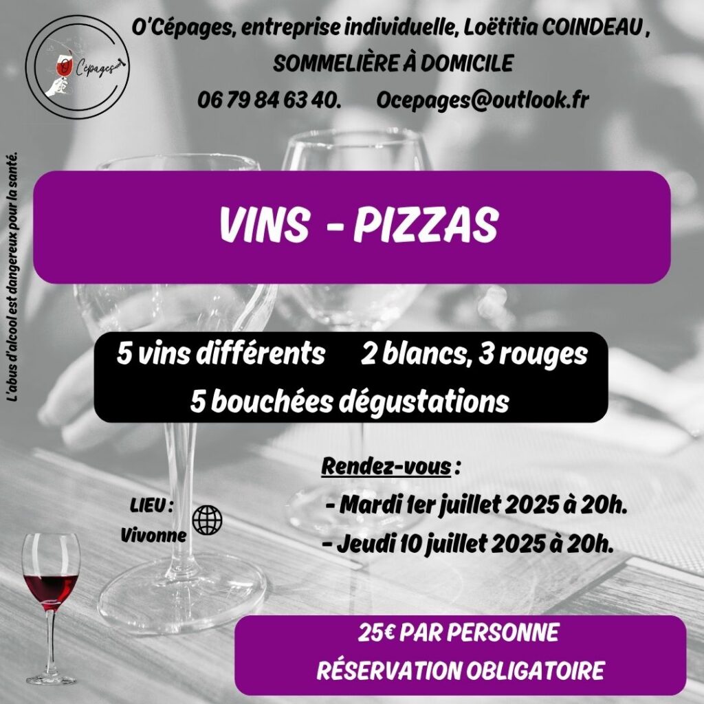 soirée œnologique, dégustation privée vin