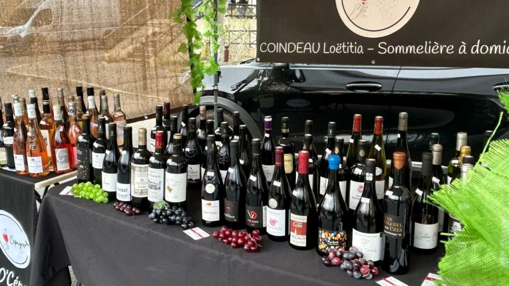 Sommelier à domicile vente de vin atelier dégustation œnologique