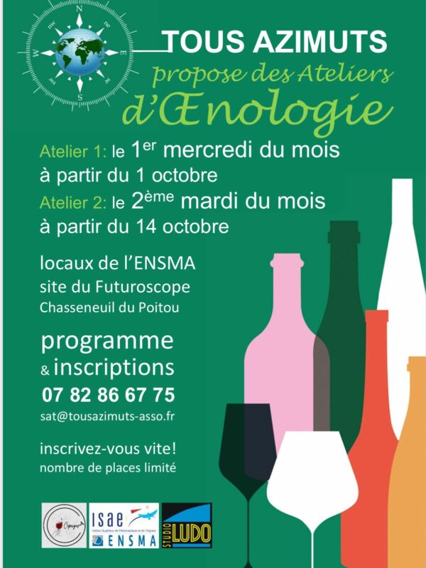 Dégustation vins sommelière a domicile vente de vins Poitiers